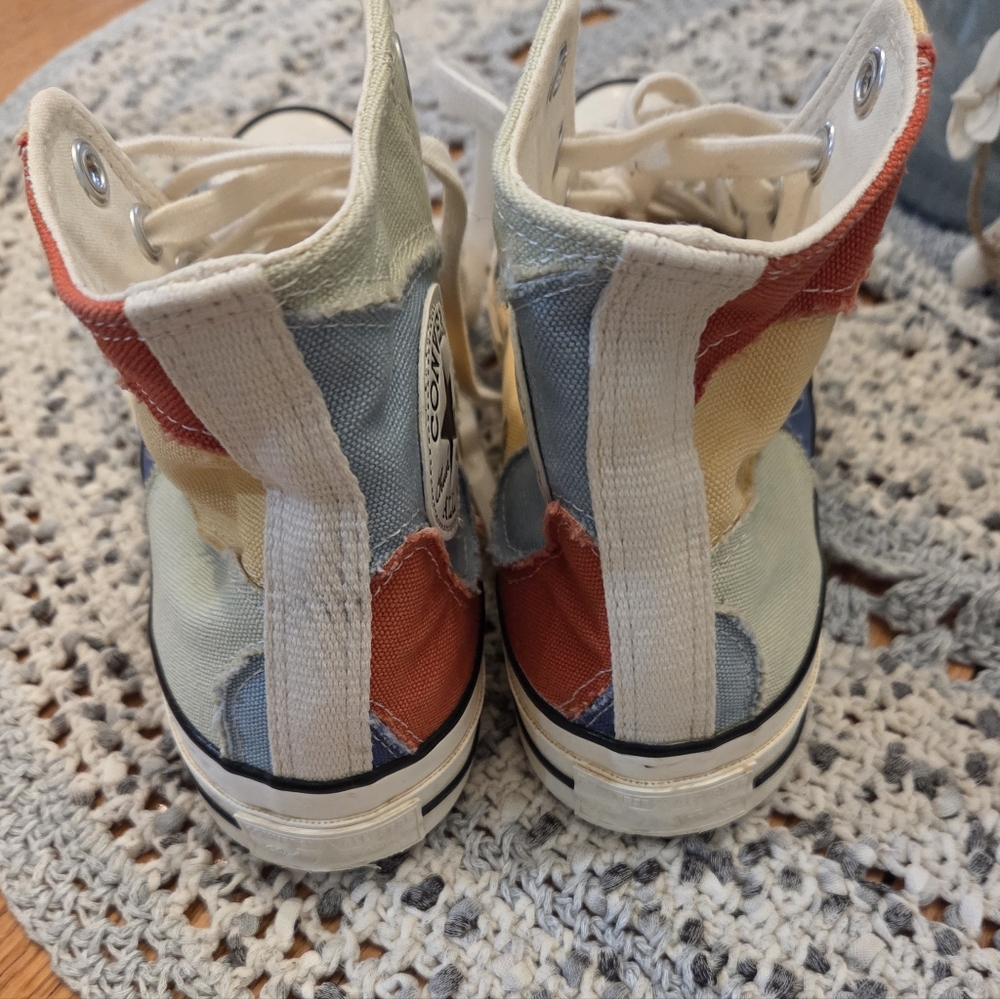 Converse Chuck Taylor Multicolor High-Tops Mens Sz 6/ Womens 7.5-8 - Picture 3 of 7